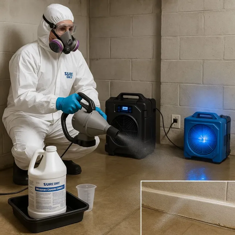 Sanitization and Odor Removal process in Fort Edward, NY