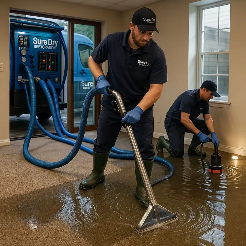 Water Extraction and Removal process in Fort Edward, NY